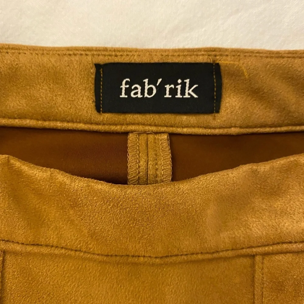 fab'rik Faux Suede Skirt